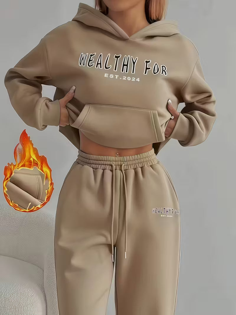 Women's hoodie set,