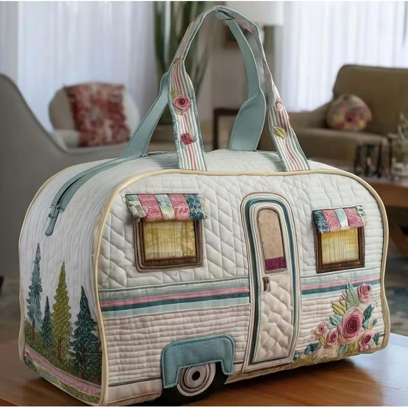 Stylish Trendy Luggage Bag for Vacation And Travel, Large-Capacity Oversized Travel Handbag, Lightweight Carryall for Outdoor Camping And Commuting