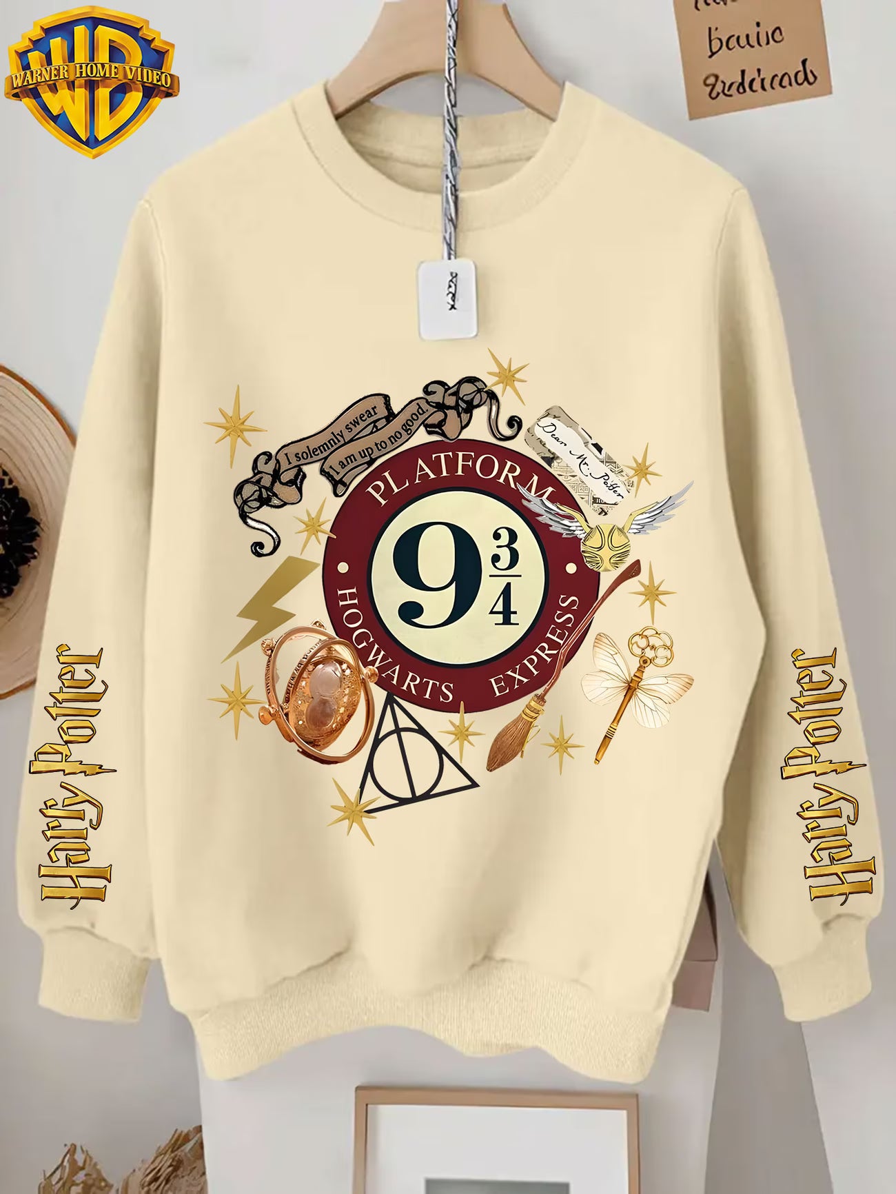 Ladies' Elegant Sweater – Hogwarts Express Harry Potter Magical Print