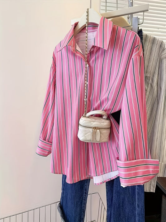 Elegant Autumn-Winter Shirt Top
