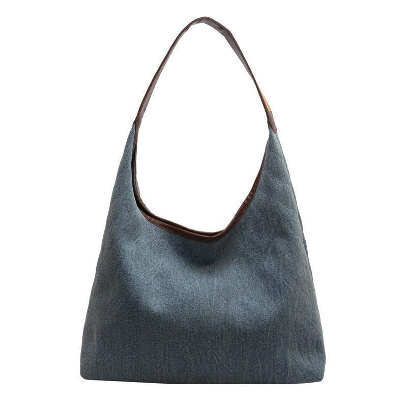 Denim Fashion Large Handbags Shoulder Bags