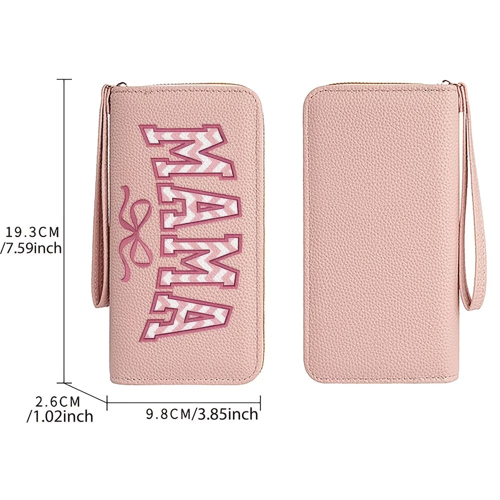 MAMA Print Multi-Slot Card Holder Wallet