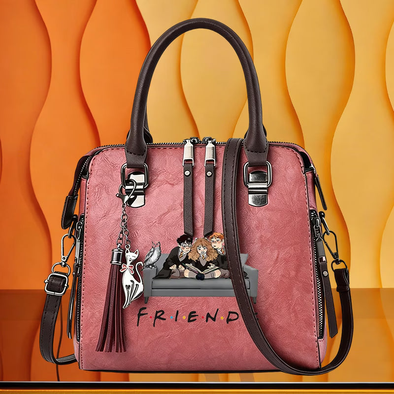 Warner Bros. Friends Magic Trio Graphic Satchel Bag