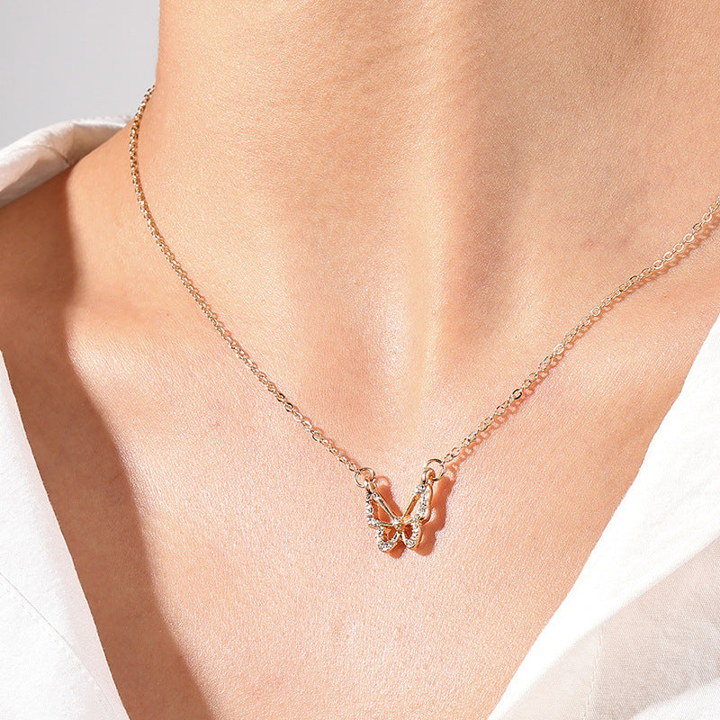 Sweet Light Luxury Bow Necklace