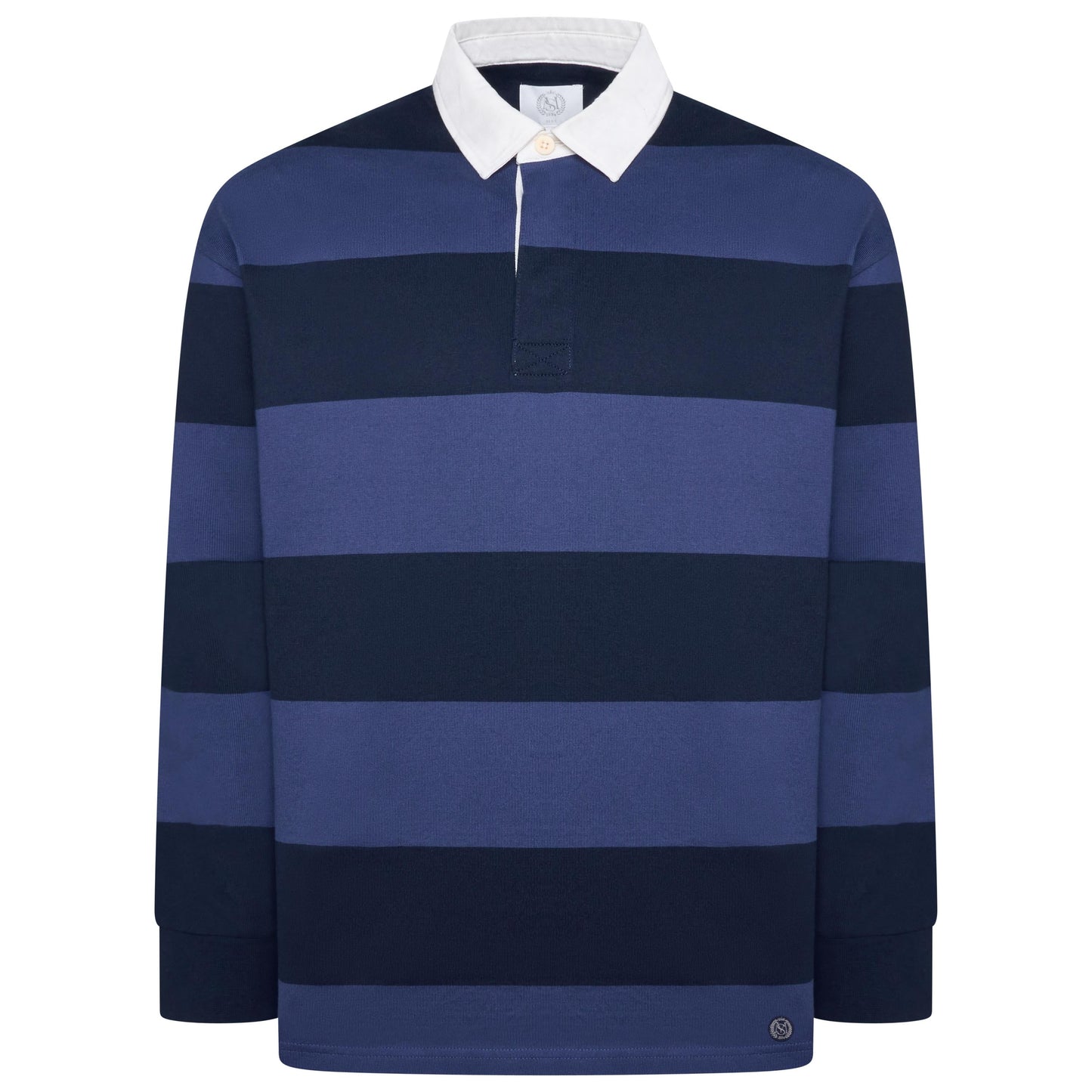 M&S Striped Cotton Rugby Shirt