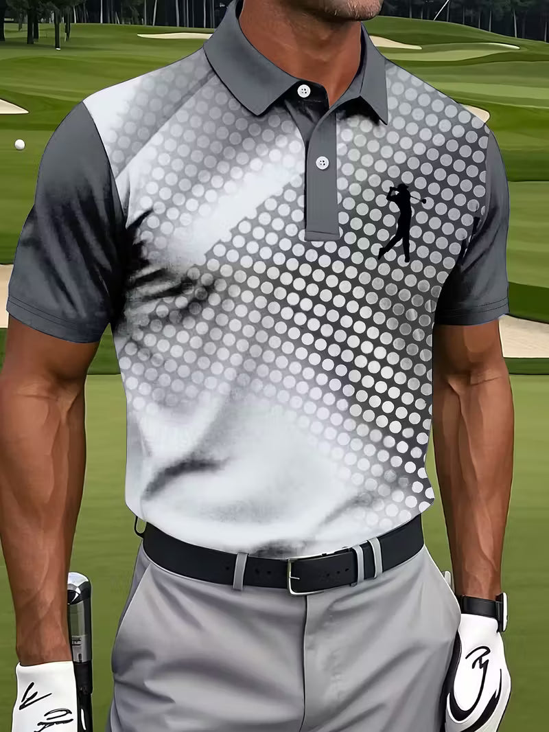 Men'S Golf Polo Shirt
