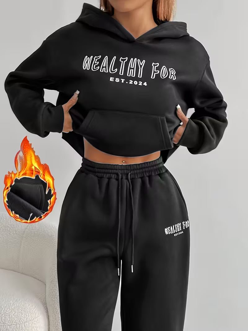 Women's hoodie set,