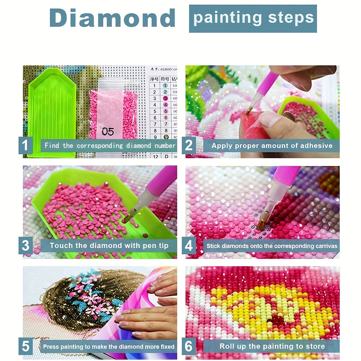 5D DIY Diamond Painting Set
