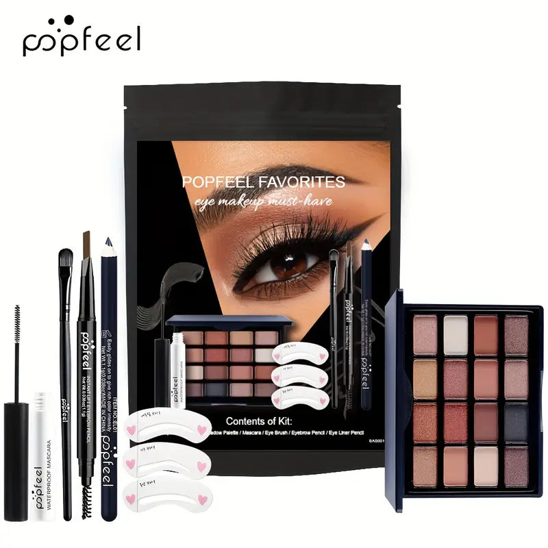 Eyeshadow & Eyebrow Pencil Set