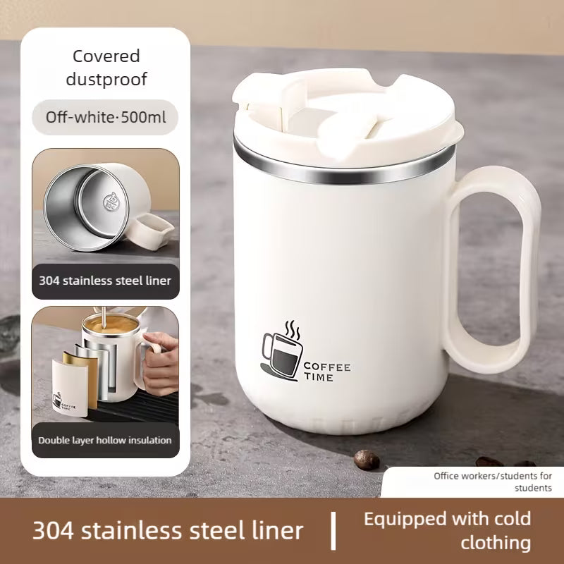 500Ml 304 Stainless Steel Coffee Mug,