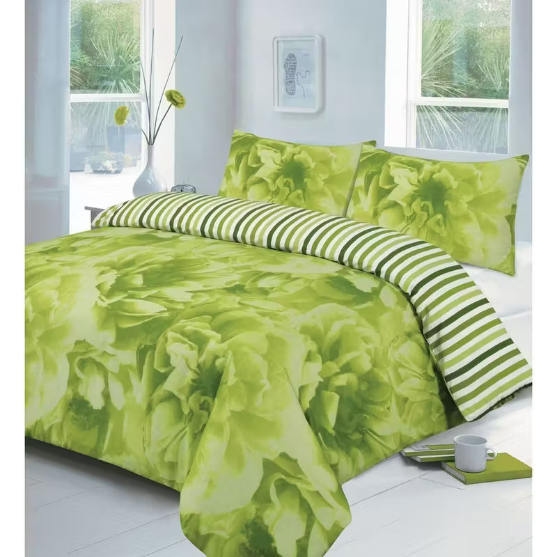 Rose Printed Modern Style Duvet Cover Sets
