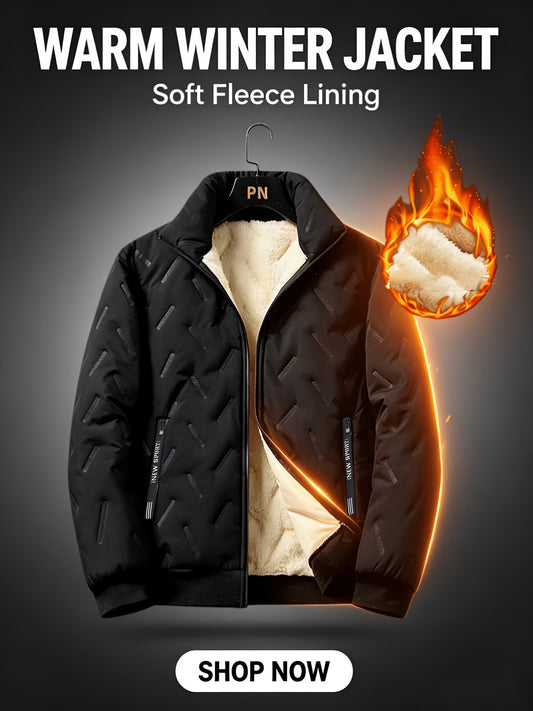 Men's Lined Outdoor Sports Jacket