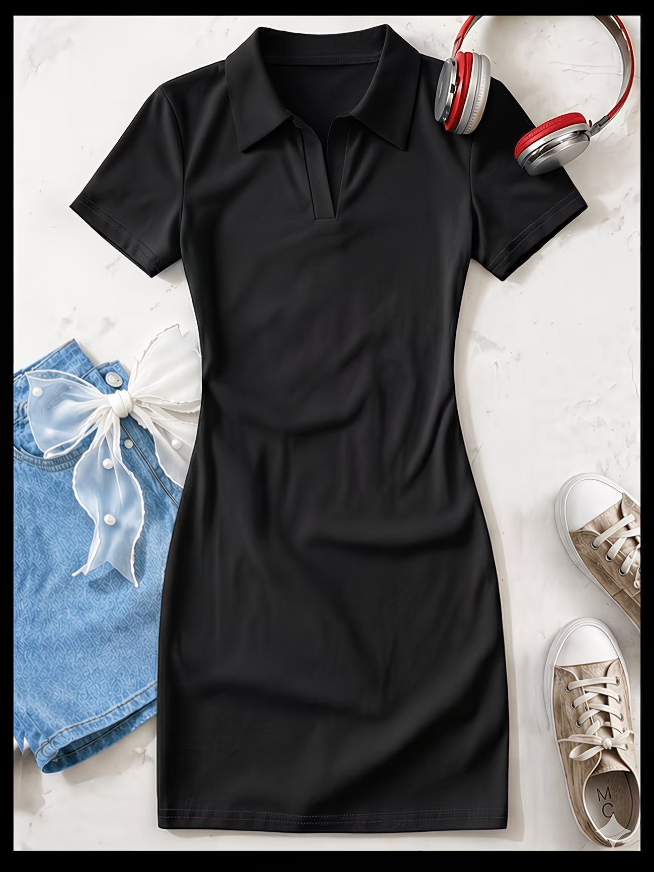 Women'S Elegant Dress, 100% Sweet Cool Girly Style