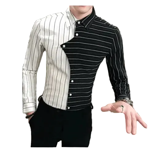 British style men shirt