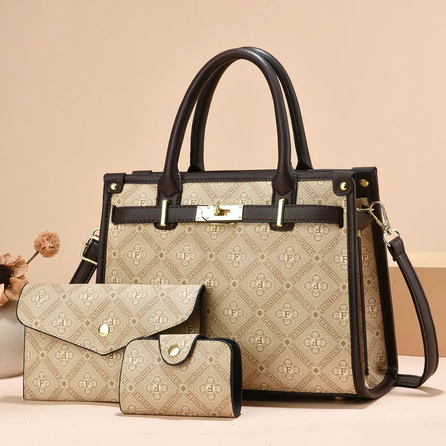 New Women's Bag Women's Large Capacity Handbag  Shoulder Crossbody Bag