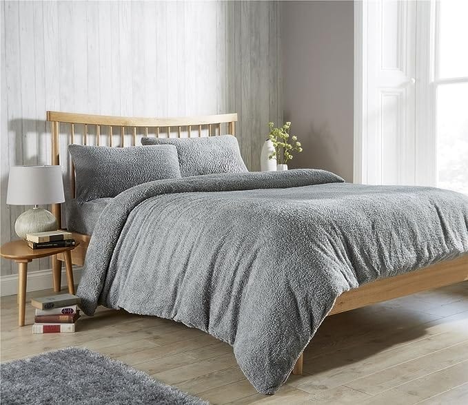 Teddy Fleece Duvet Cover Set