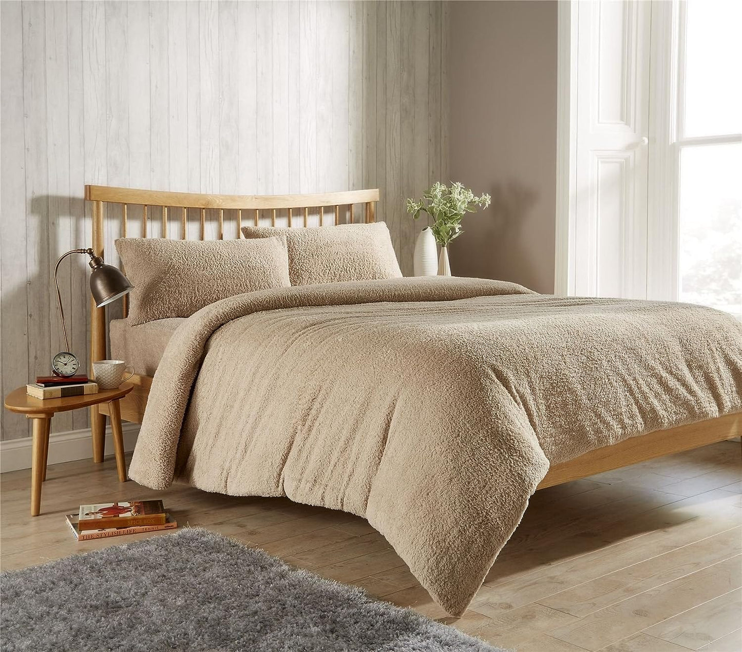Teddy Fleece Duvet Cover Set