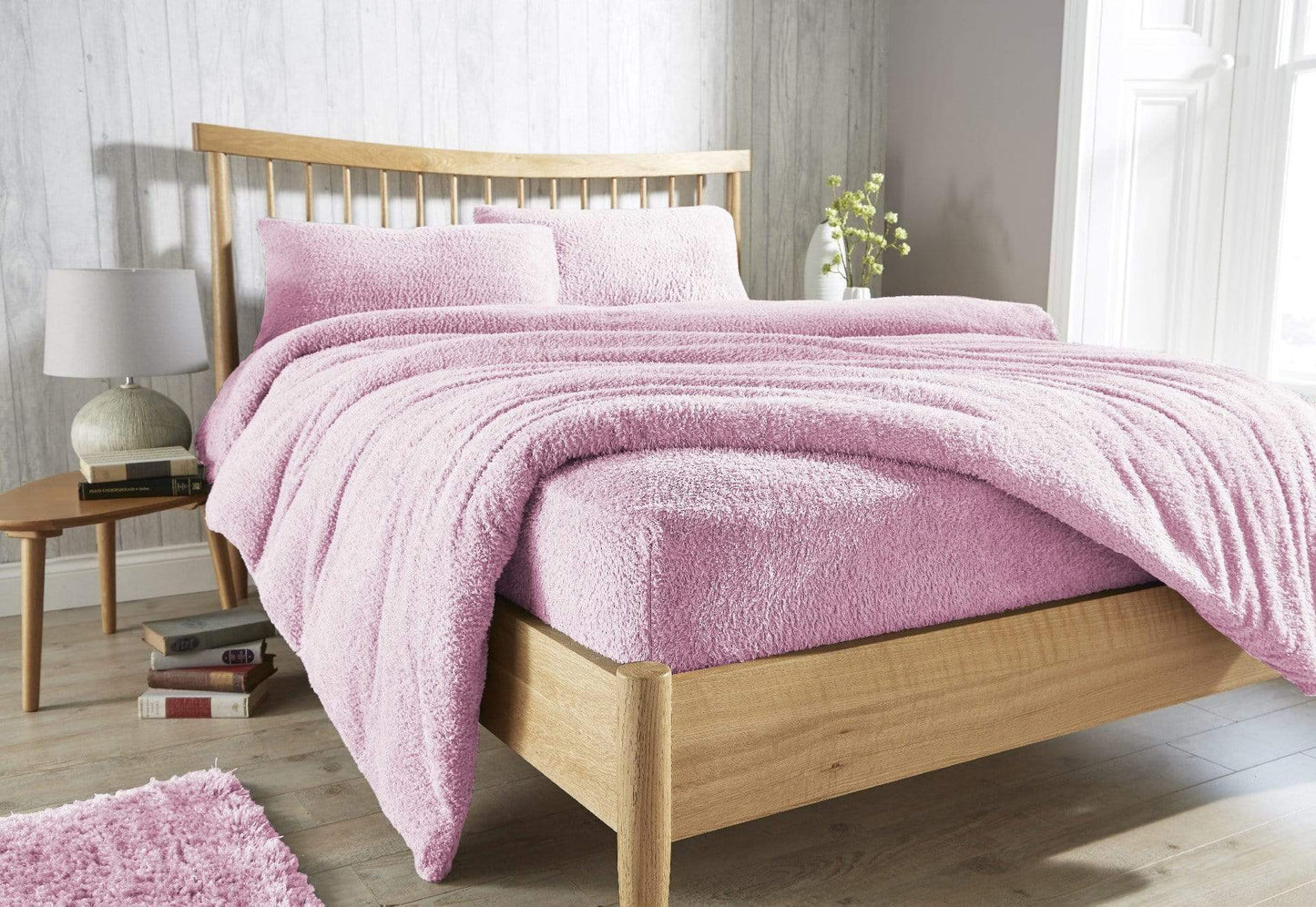 Teddy Fleece Extra Deep Fitted Sheet
