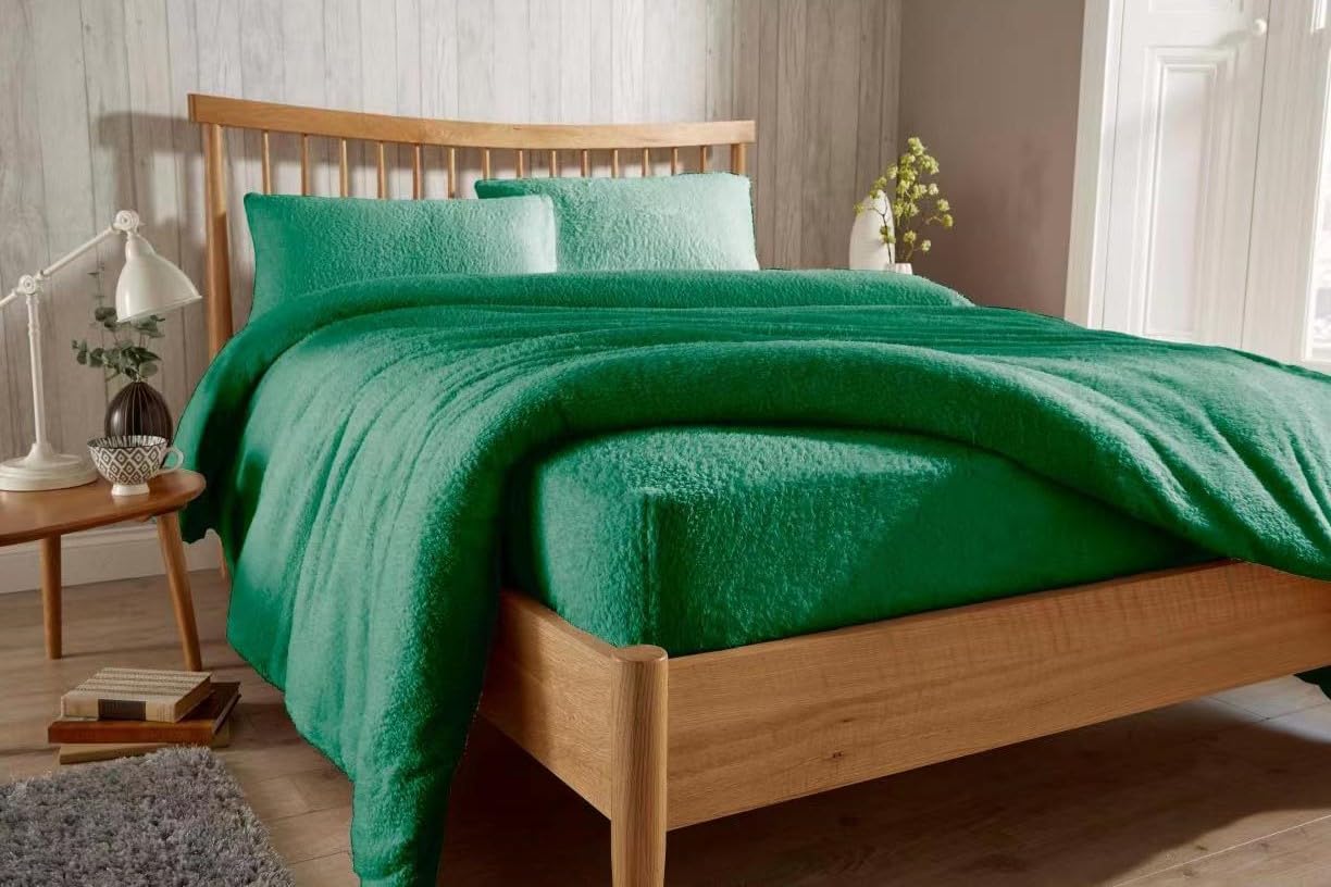 Teddy Fleece Extra Deep Fitted Sheet