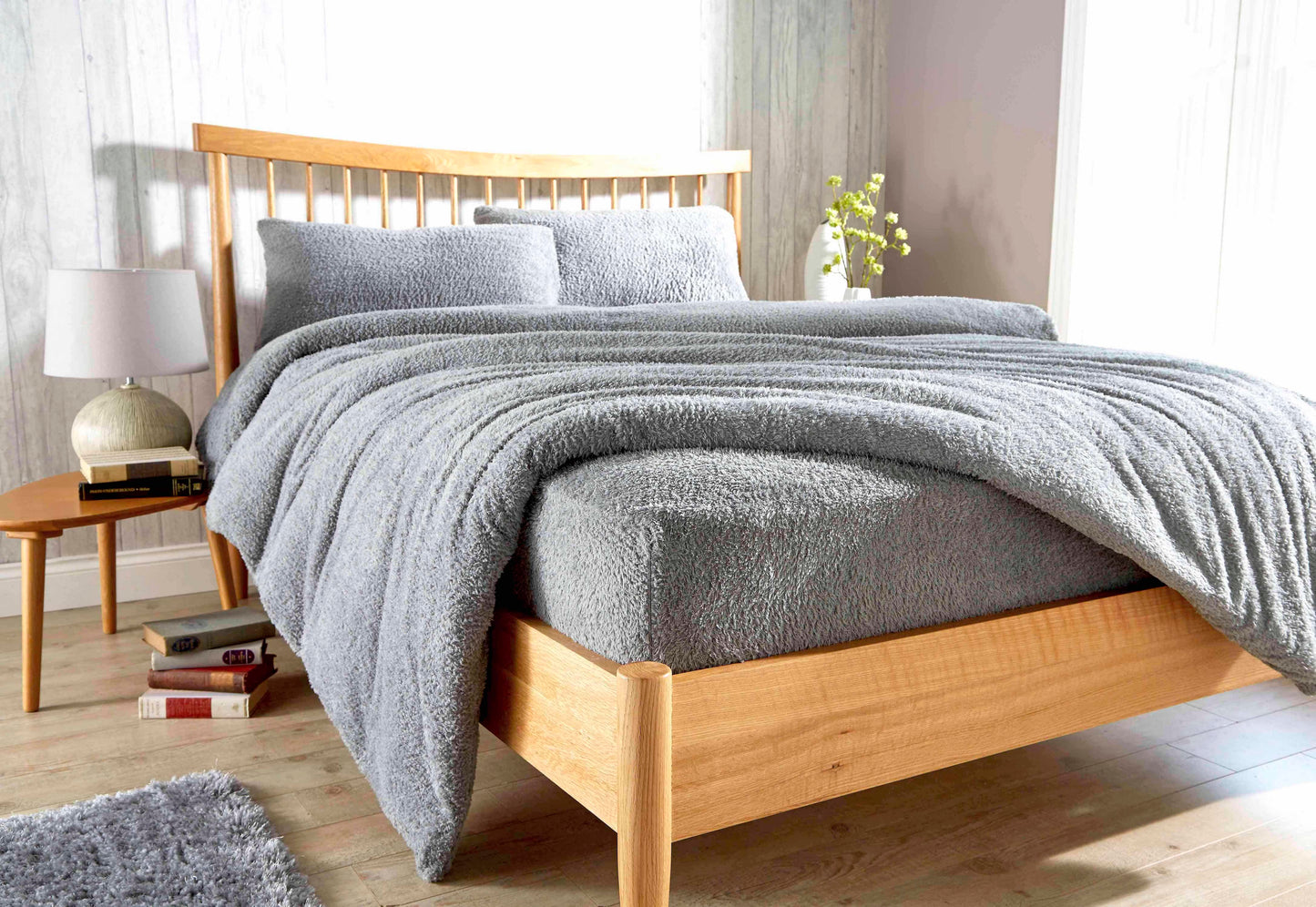 Teddy Fleece Extra Deep Fitted Sheet