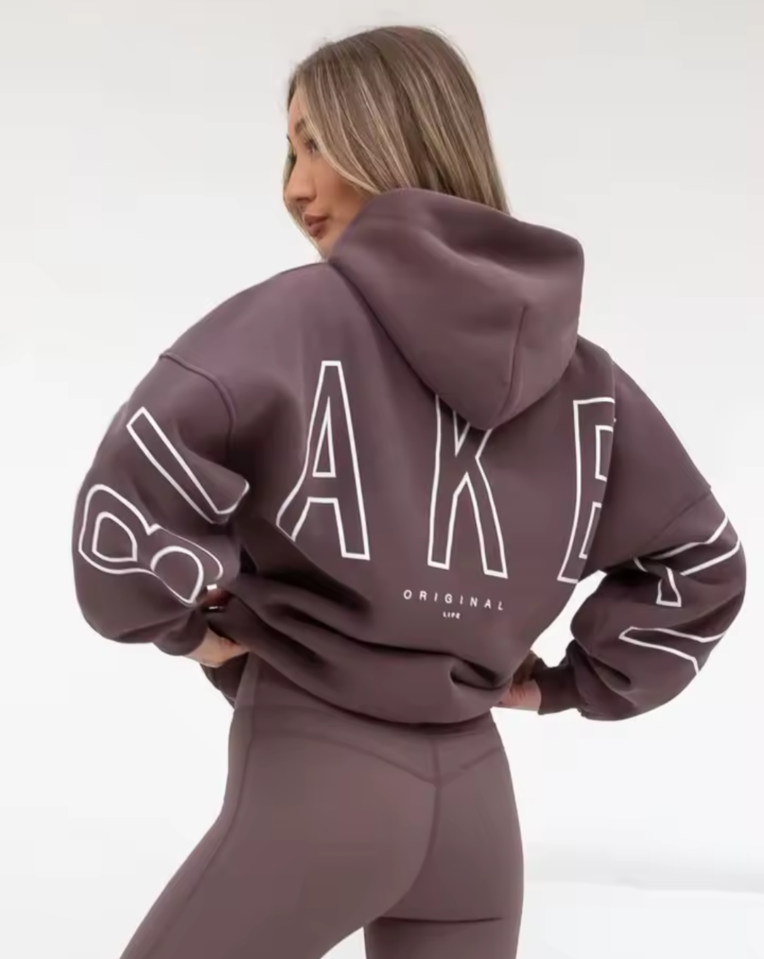 BLKY European Fashion Printed Hoodie