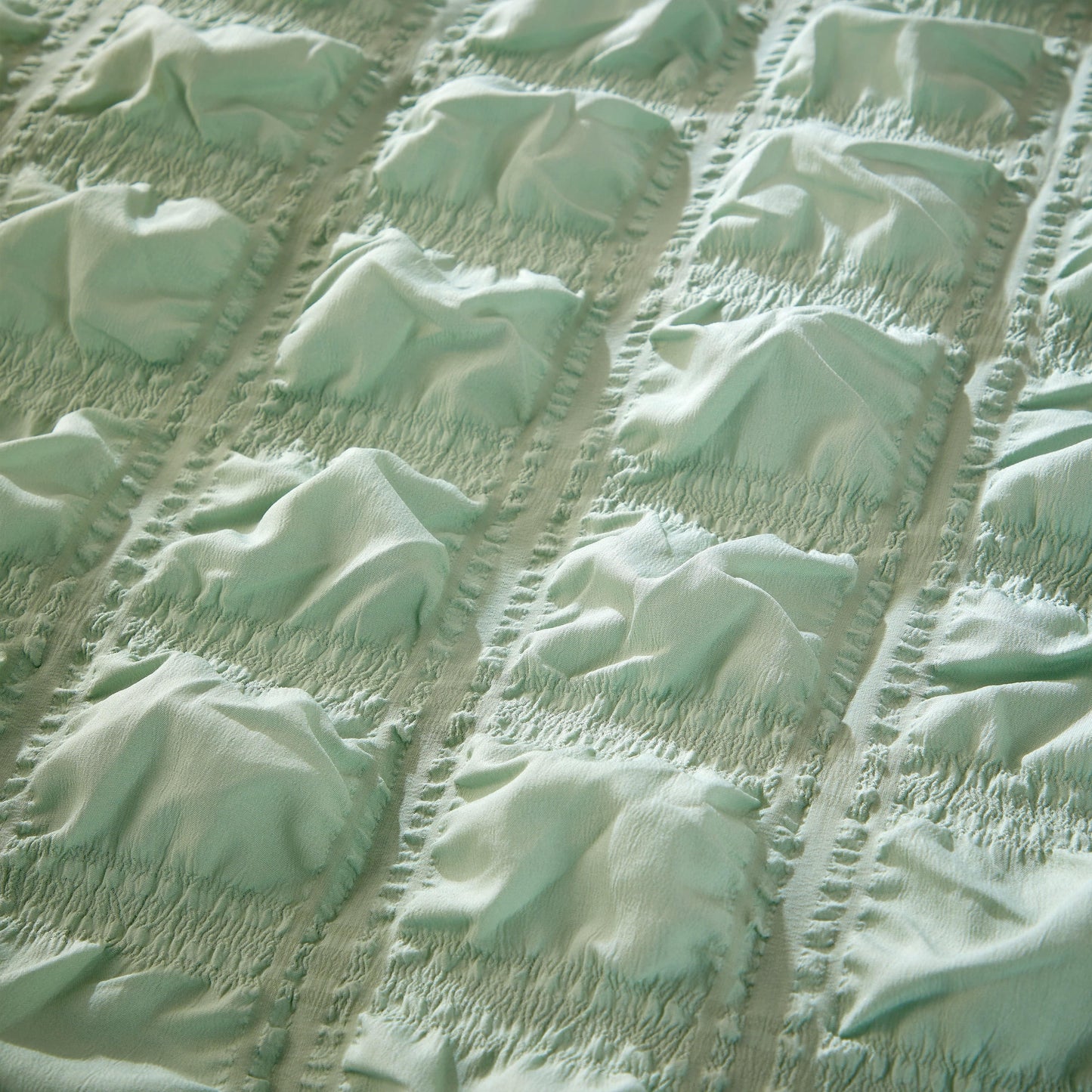 Soho Sage Green Microfibre Duvet Cover Set