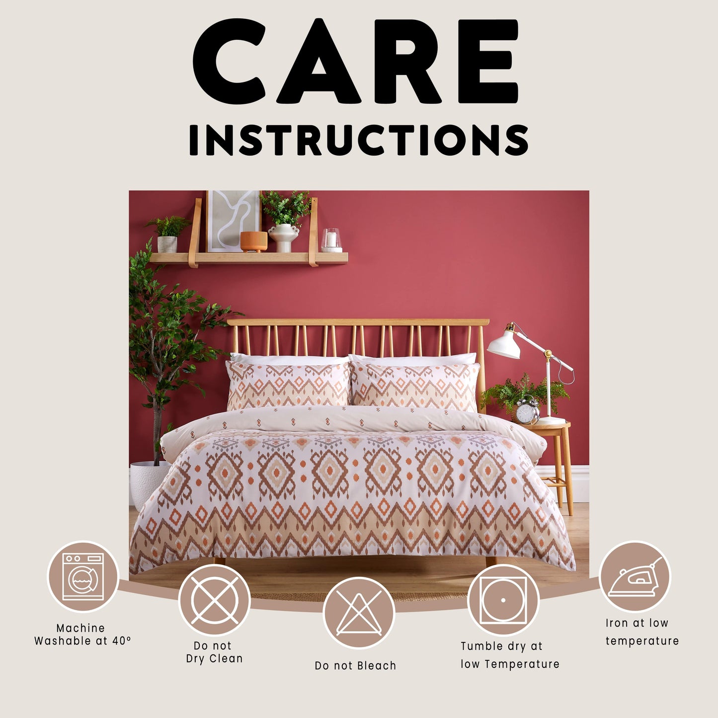 Taxila Duvet Cover Set Easy Care Quilt Covers