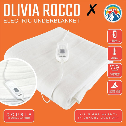 Ultra Soft Electric Heated Underblanket