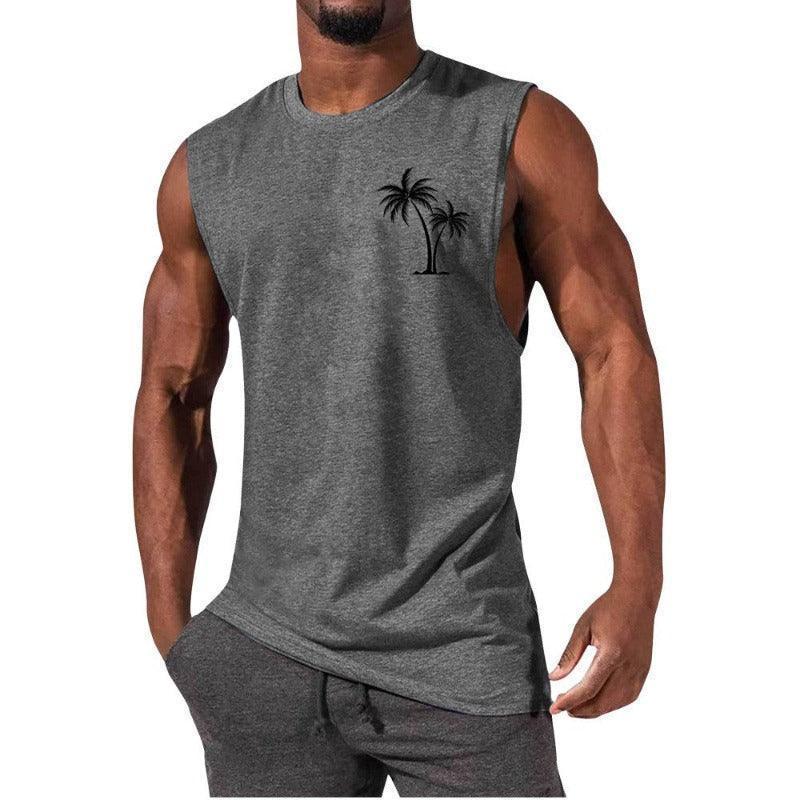 Unique Summer Beach Sleeveless Fitness T-Shirt