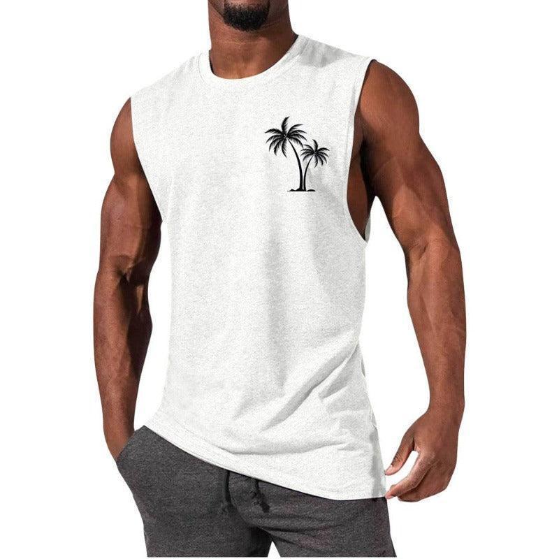 Unique Summer Beach Sleeveless Fitness T-Shirt