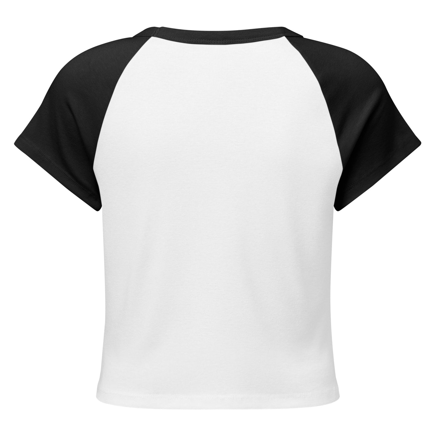 Women’s micro rib dog mum raglan baby tee